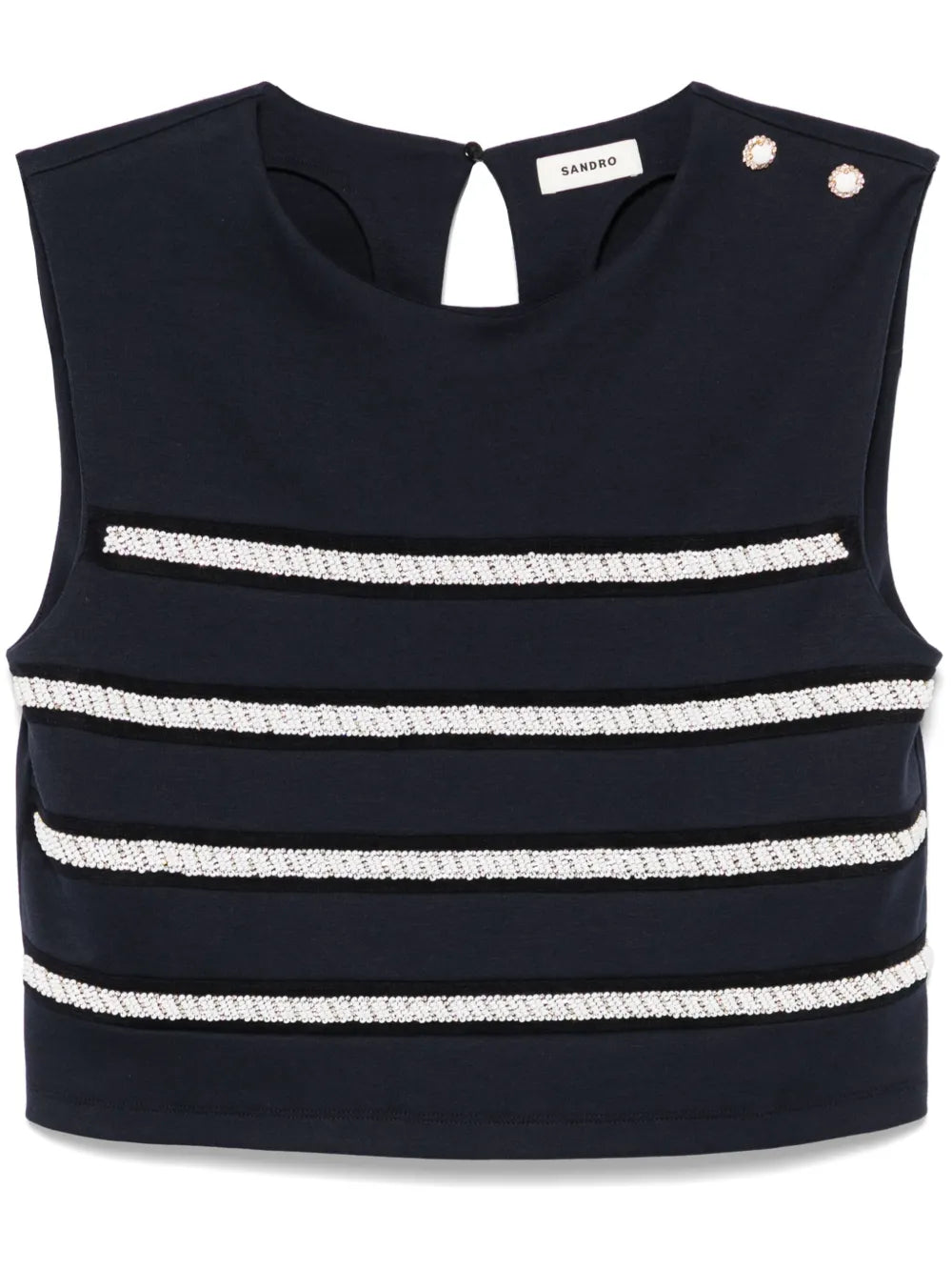 Bead-Embellished Vest