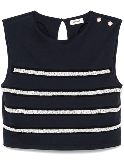 Bead-Embellished Vest