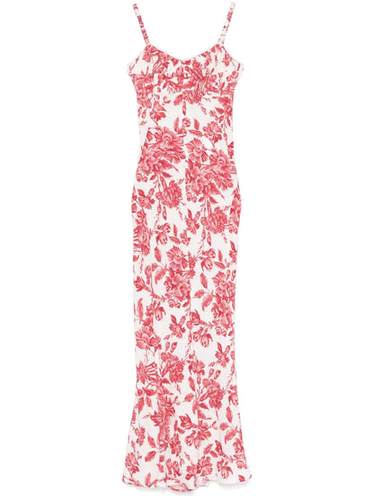 Floral-Print Maxi Dress
