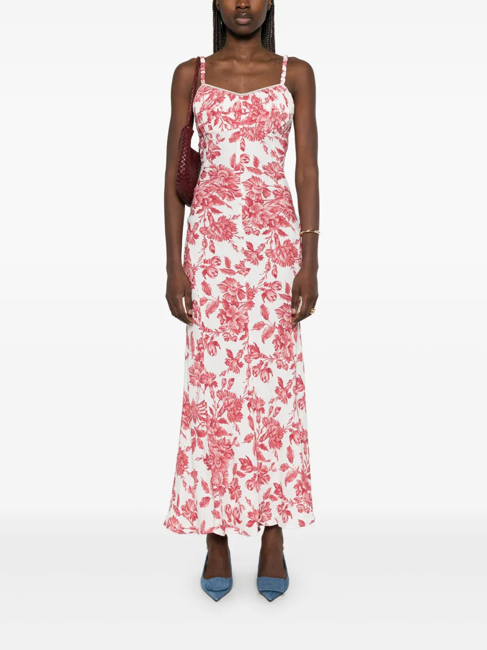 Floral-Print Maxi Dress