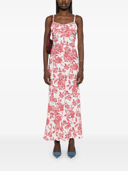 Floral-Print Maxi Dress