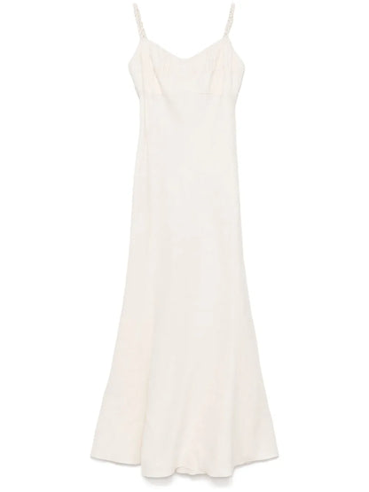 Strap-Detail Maxi Dress