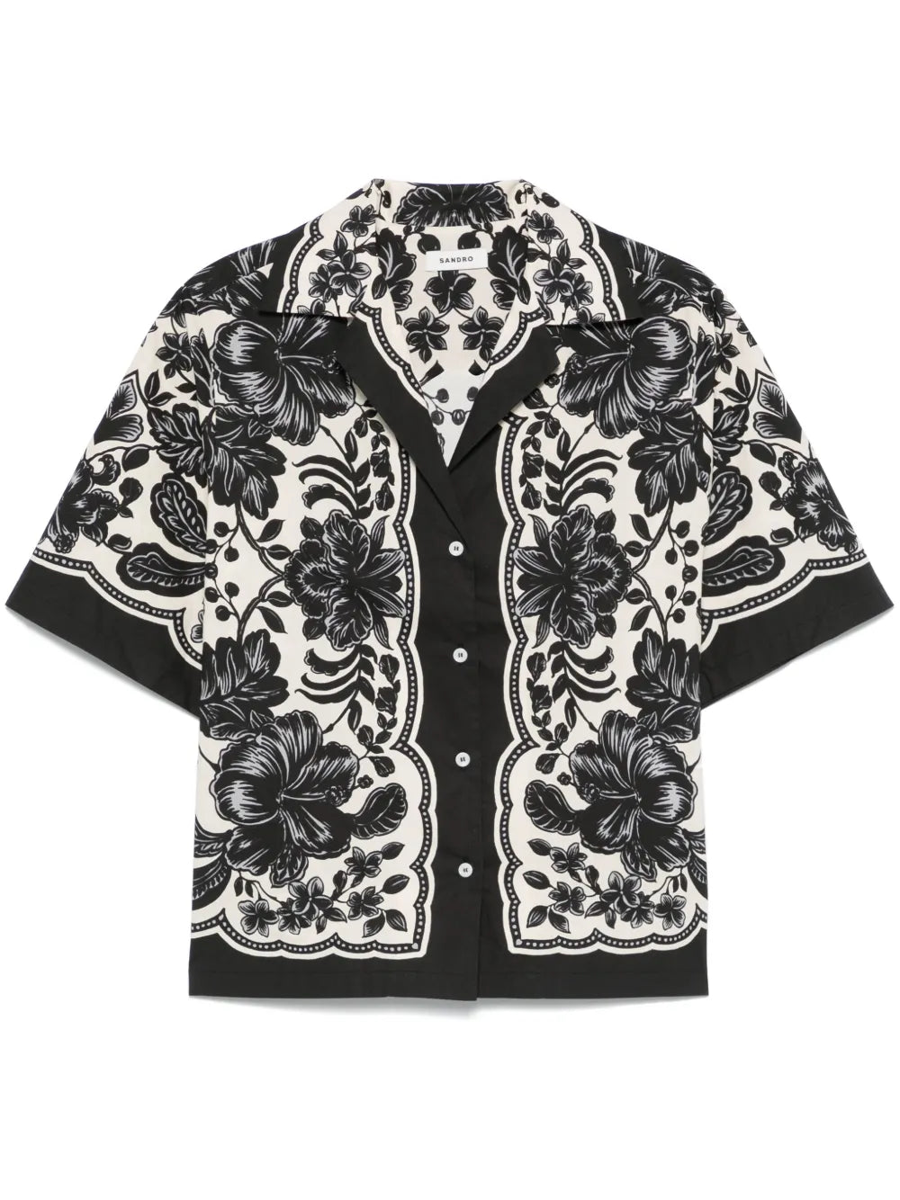 Floral-Print Shirt