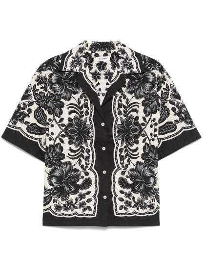 Floral-Print Shirt