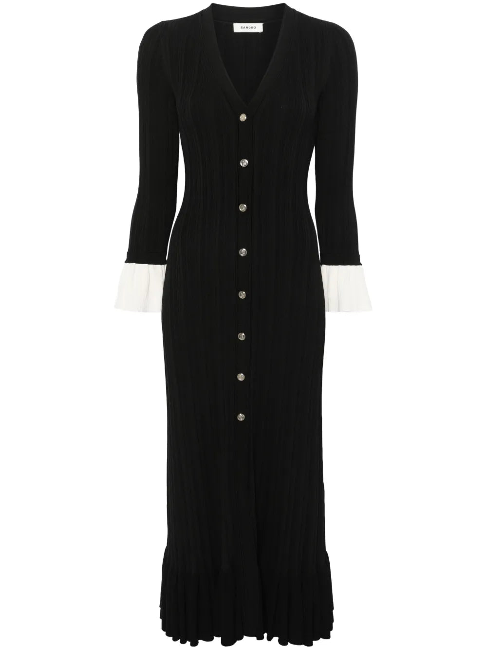 Ruffled Midi Dress