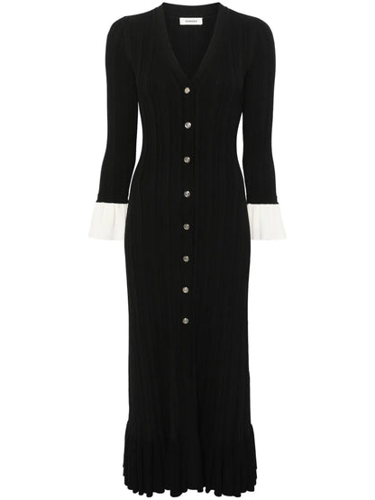 Ruffled Midi Dress