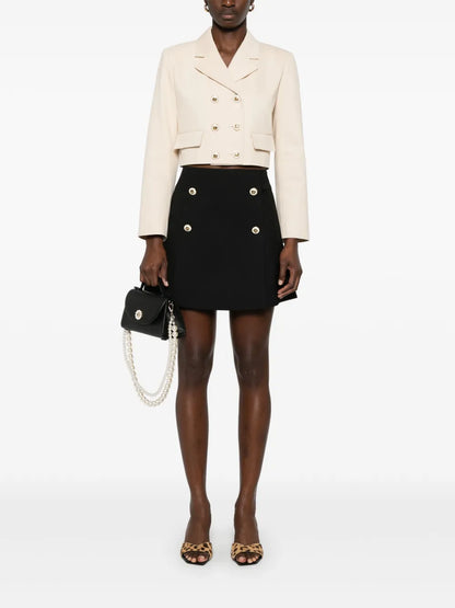 Pleated Mini Skirt