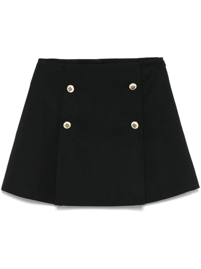 Pleated Mini Skirt