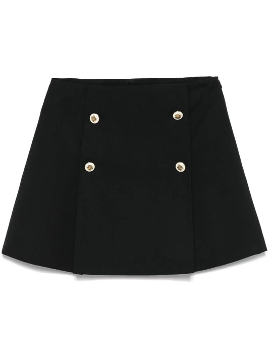 Pleated Mini Skirt