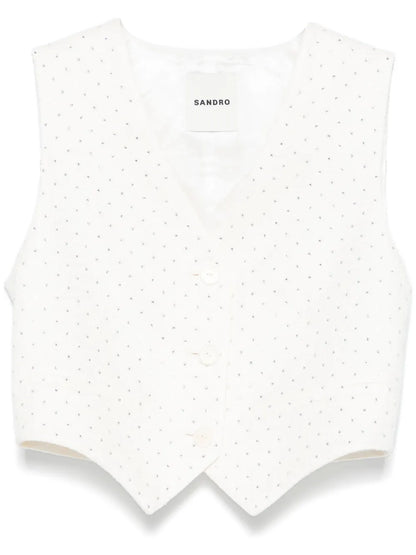 Rhinestoned Waistcoat