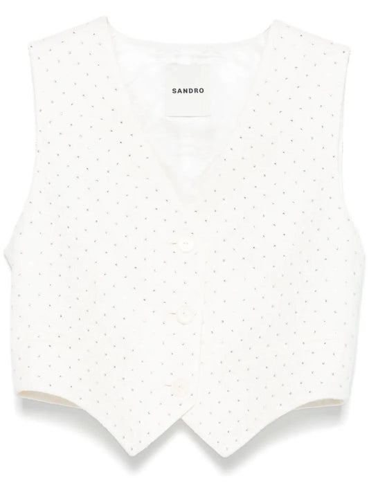 Rhinestoned Waistcoat