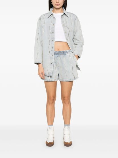 Rhinestoned Shorts