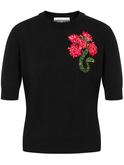 Virgin Wool Knitted Top