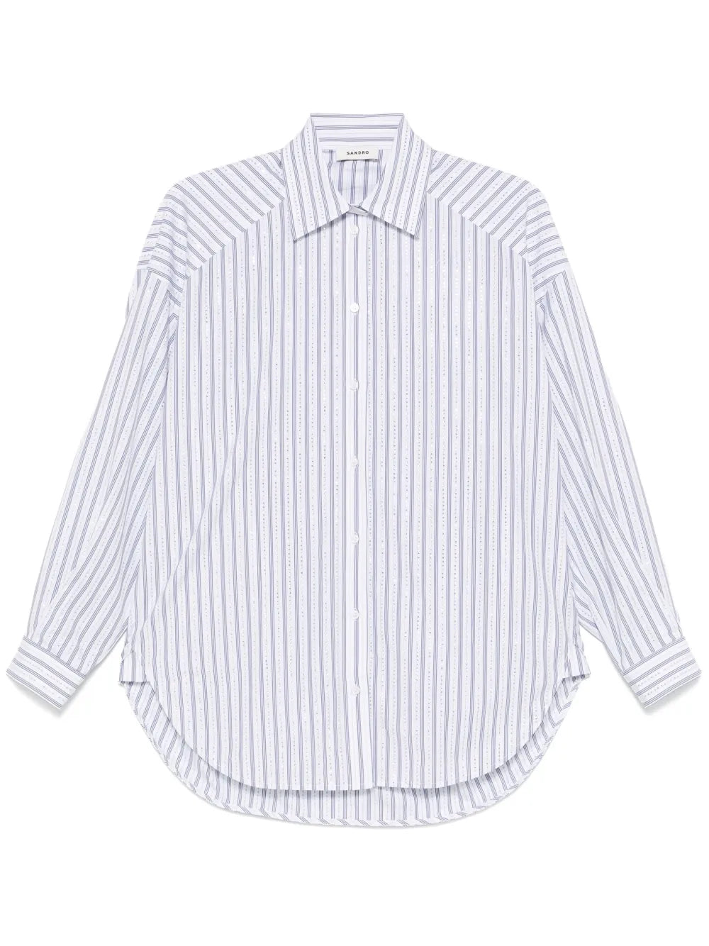 Rhinestone-Embellished Shirt