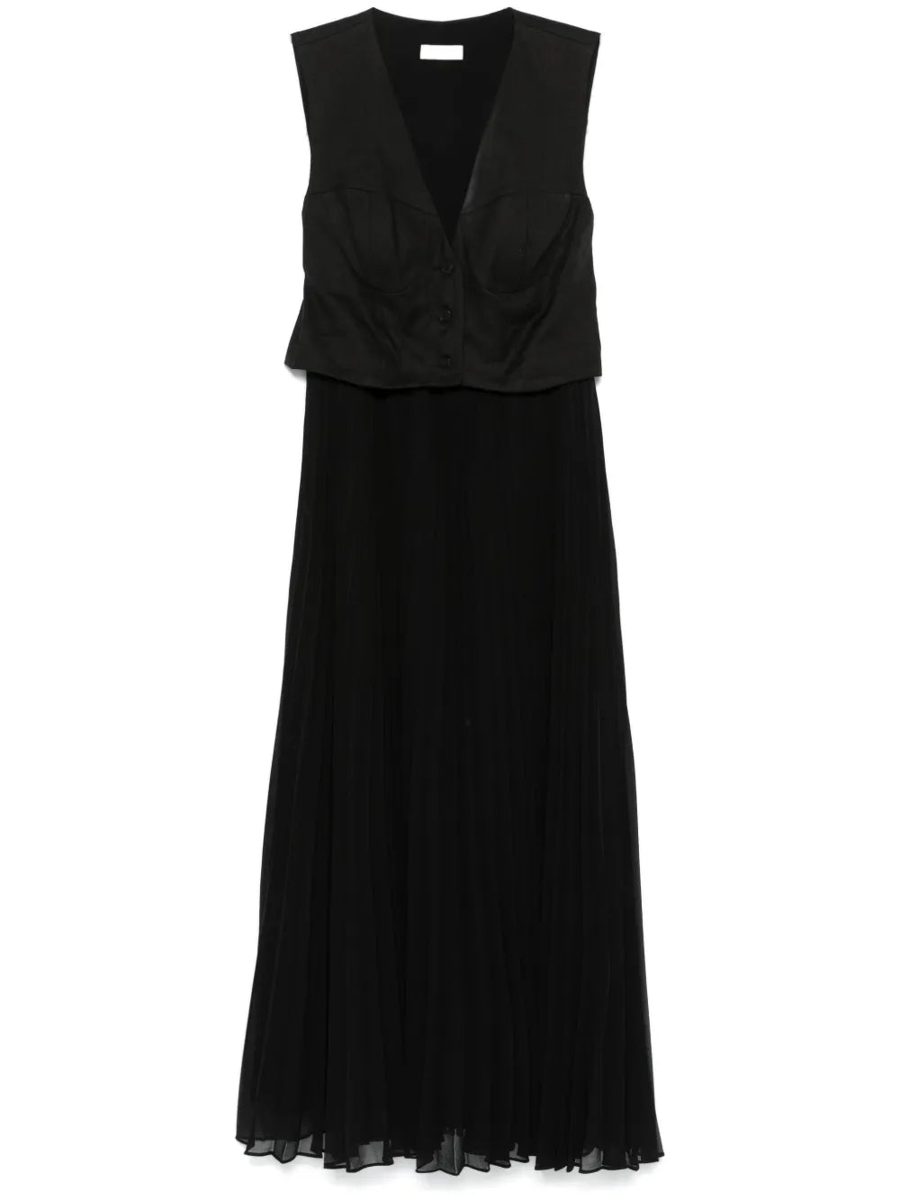 Pleated Maxi Dress