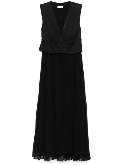 Pleated Maxi Dress