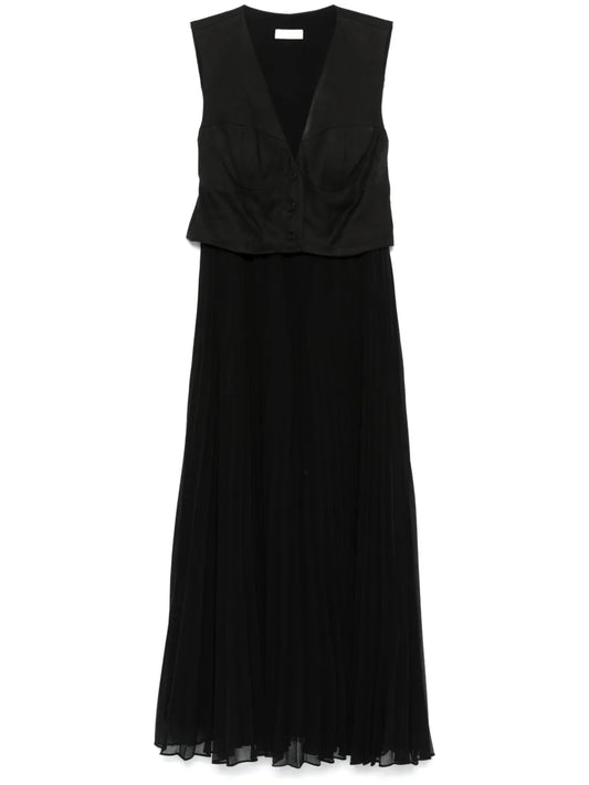 Pleated Maxi Dress