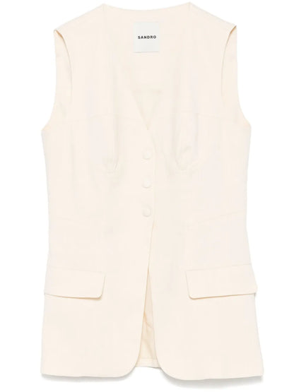 Dart-Detail Waistcoat