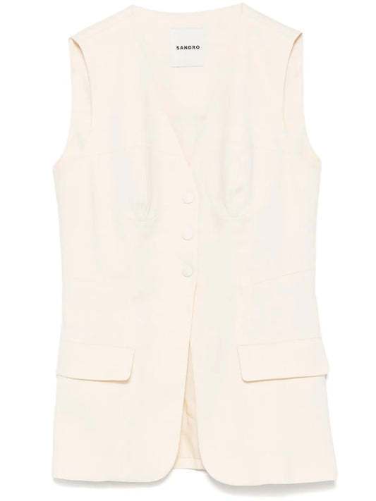 Dart-Detail Waistcoat