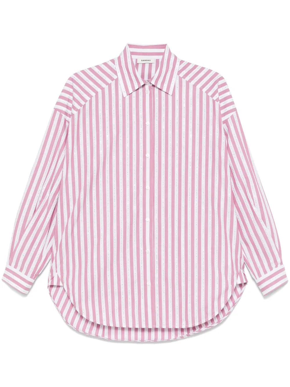Rhinestone-Embellished Shirt
