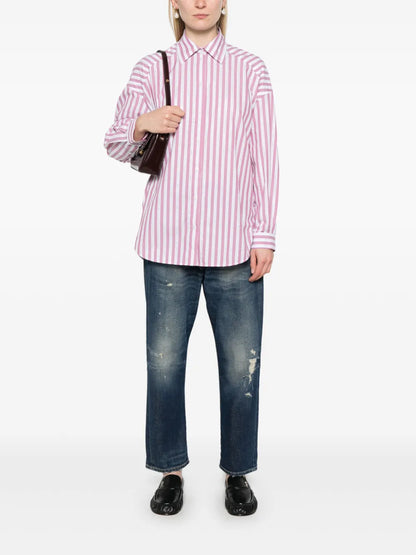Rhinestone-Embellished Shirt