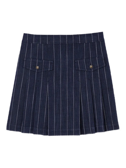 Striped Mini Skirt