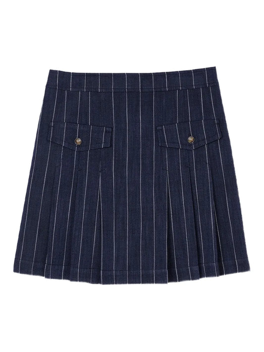 Striped Mini Skirt
