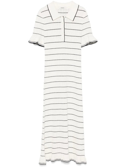 Striped Knitted Dress