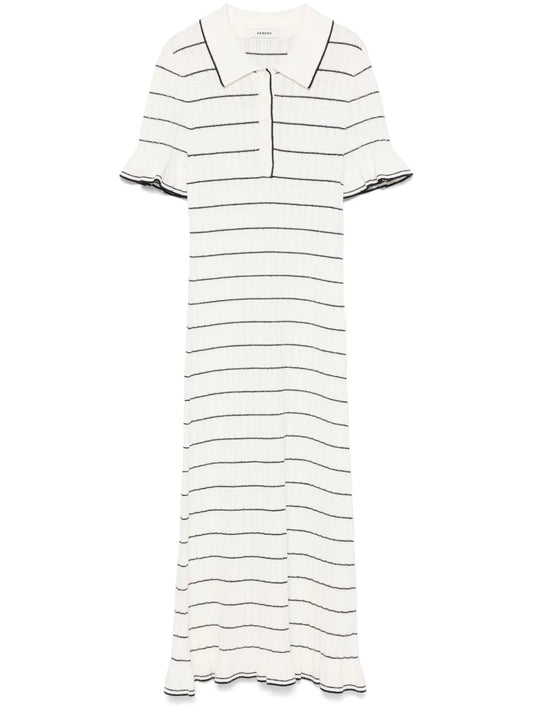 Striped Knitted Dress