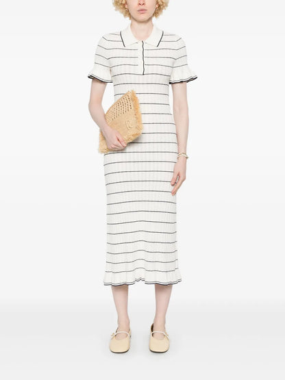 Striped Knitted Dress