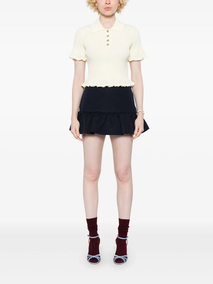 Flounced Sweater