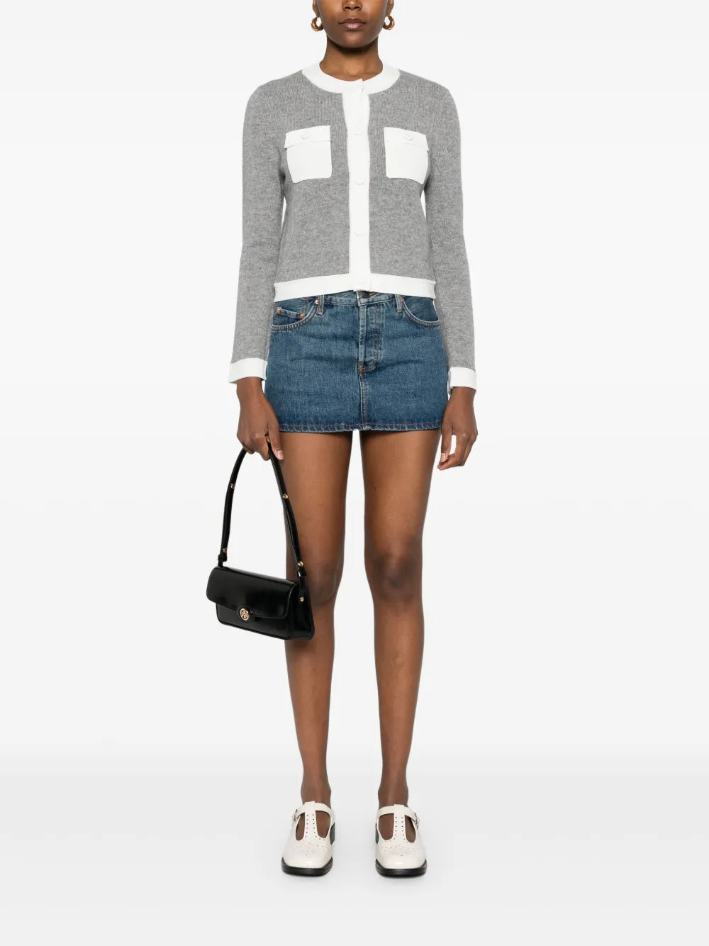 Two-Tone Cardigan