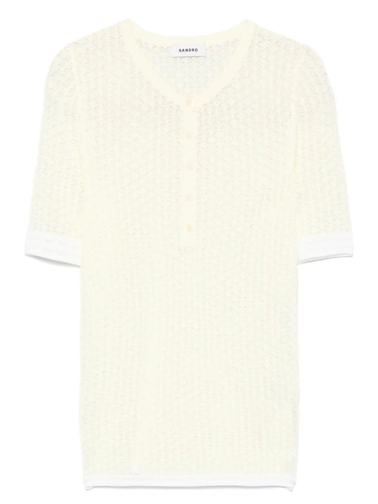 Contrast-Trim Top
