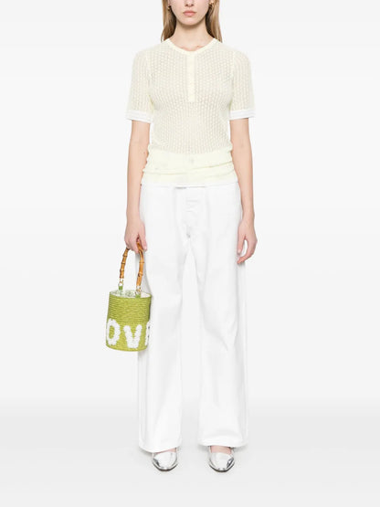 Contrast-Trim Top