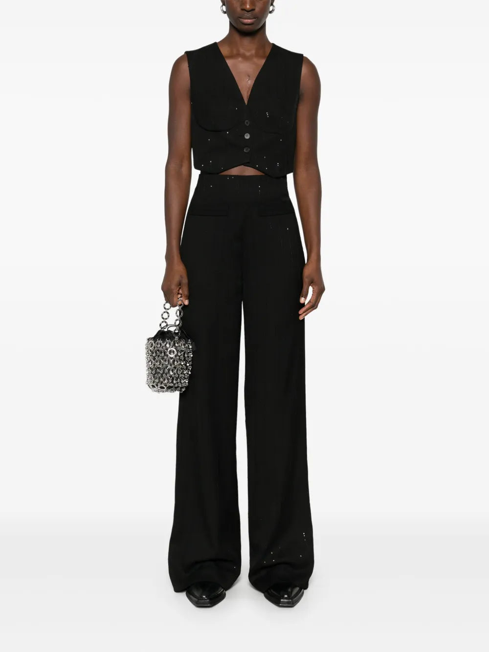 Sequined Vest