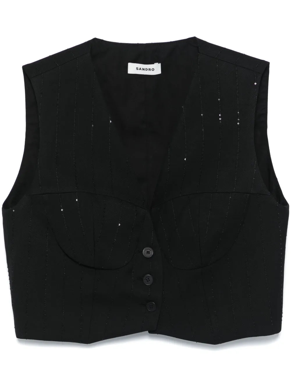 Sequined Vest