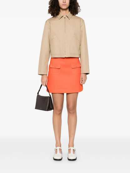 Cropped Shirt Jacket