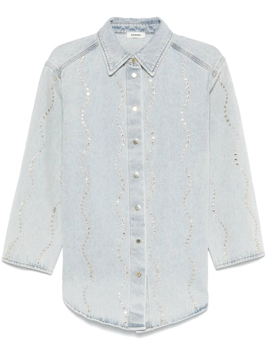 Rhinestoned Shirt