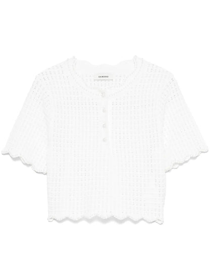 Faux-Pearl Top