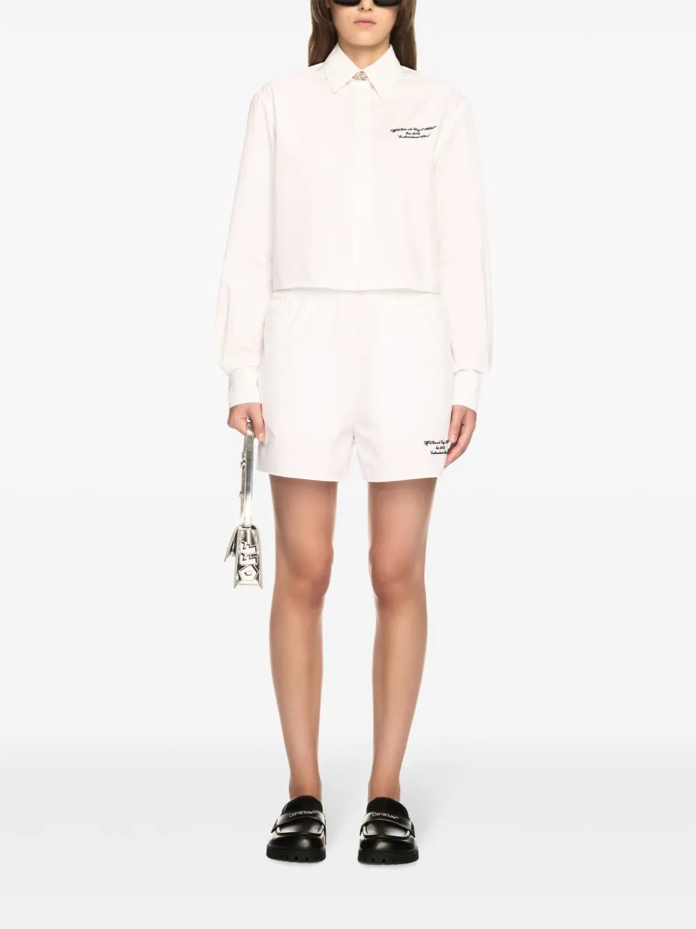 Embroidered Poplin Shirt