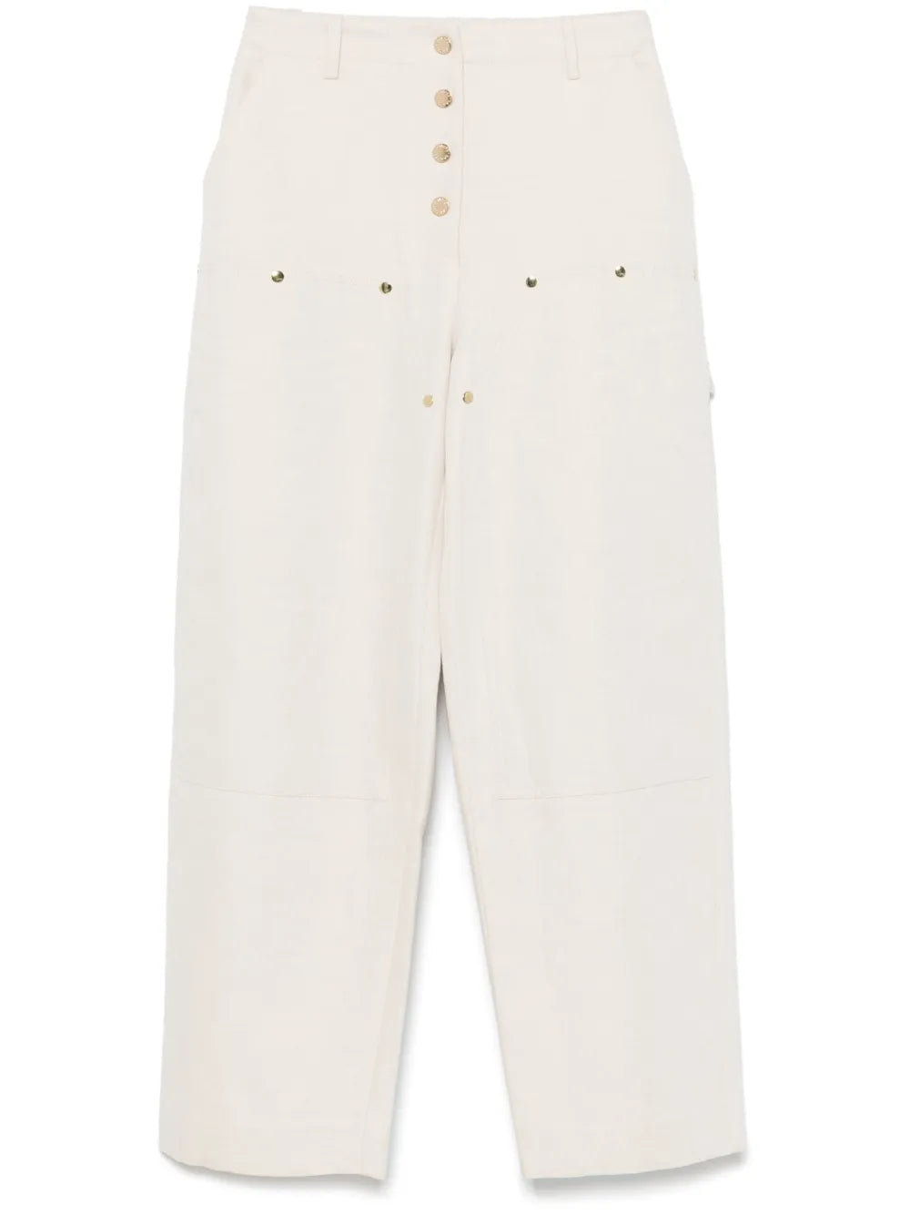 Twill-Weave Trousers