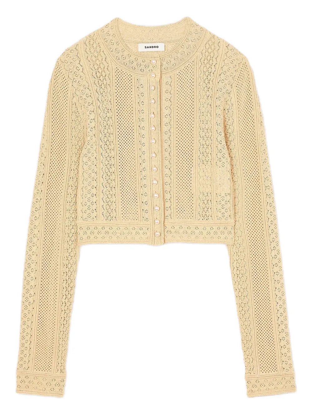 Crystal-Embellished Cardigan