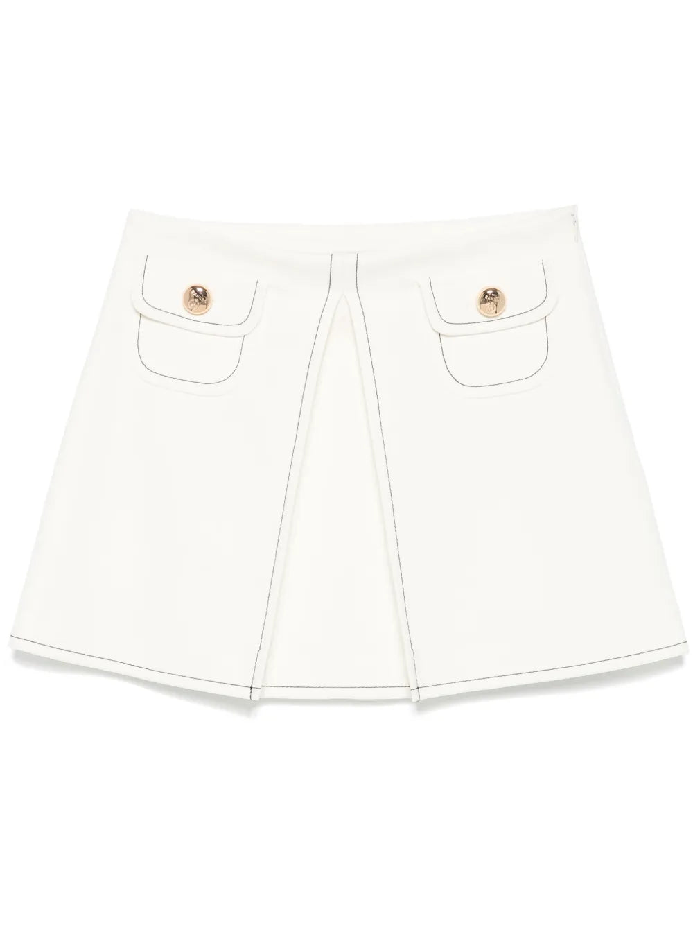 Pleated Mini Skirt