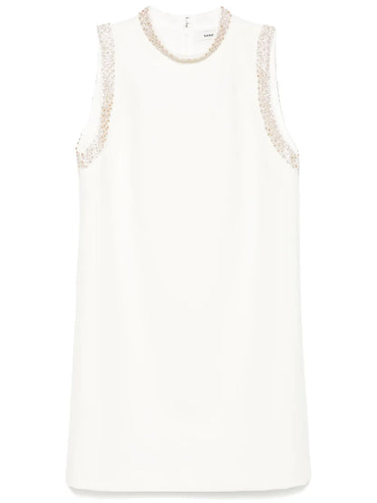 Rhinestone-Embellished Mini Dress