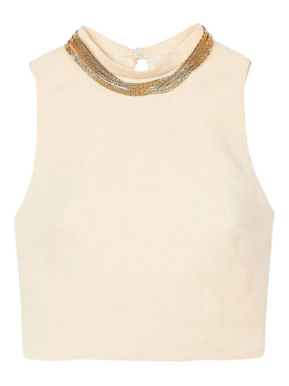 Linen-Cotton Top