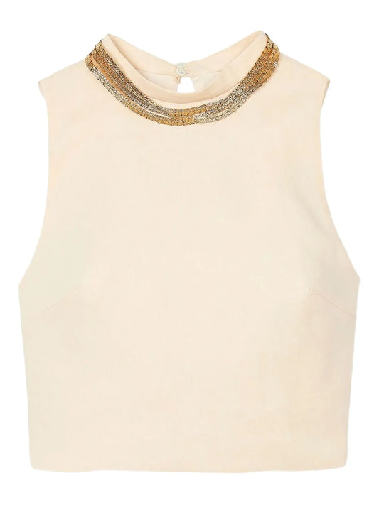 Linen-Cotton Top