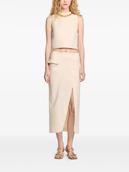Linen-Cotton Top