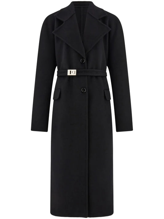 Wool-Blend Coat