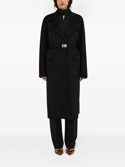 Wool-Blend Coat
