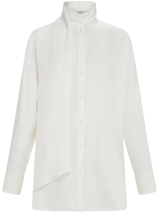 Sash-Detail Blouse